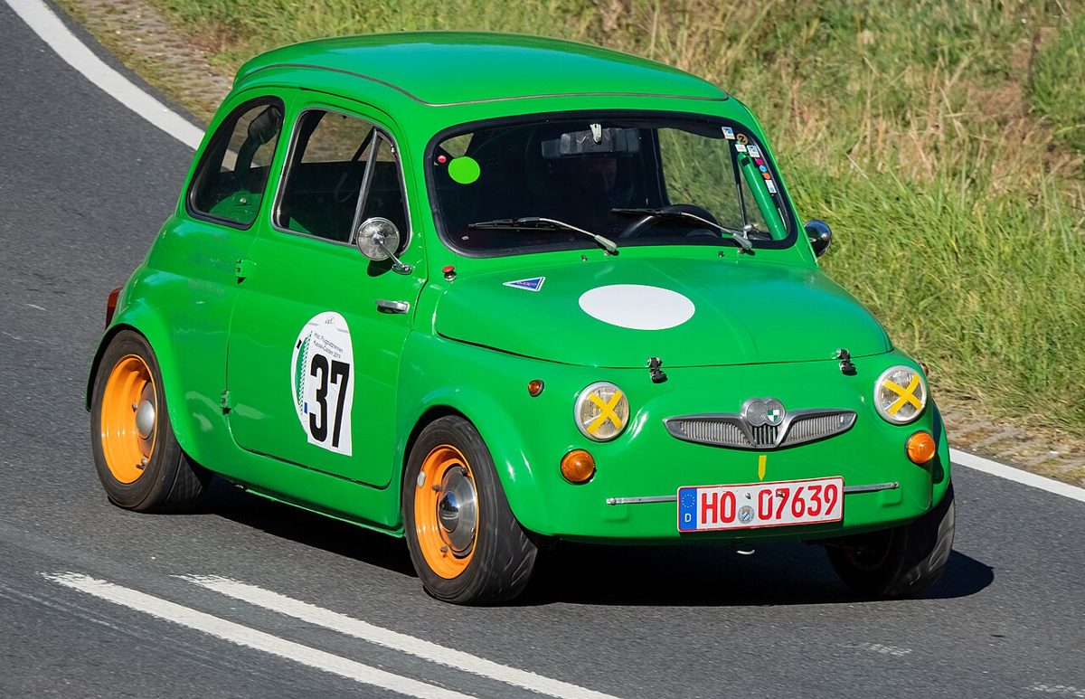 1958 Steyr-Puch 650 at the Würgau hill climb