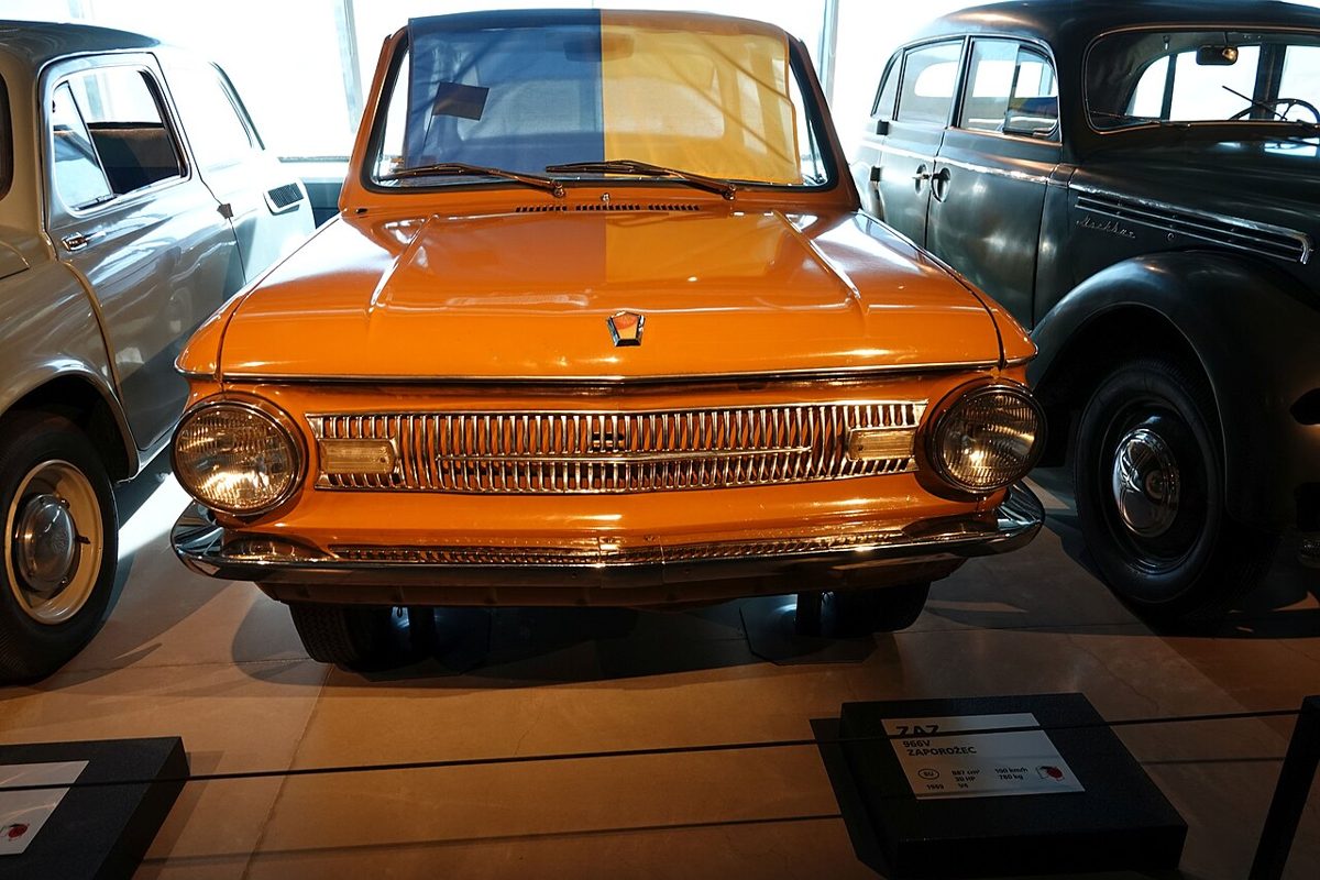 1969 ZAZ-966B in the Riga Motor Museum, Latvia